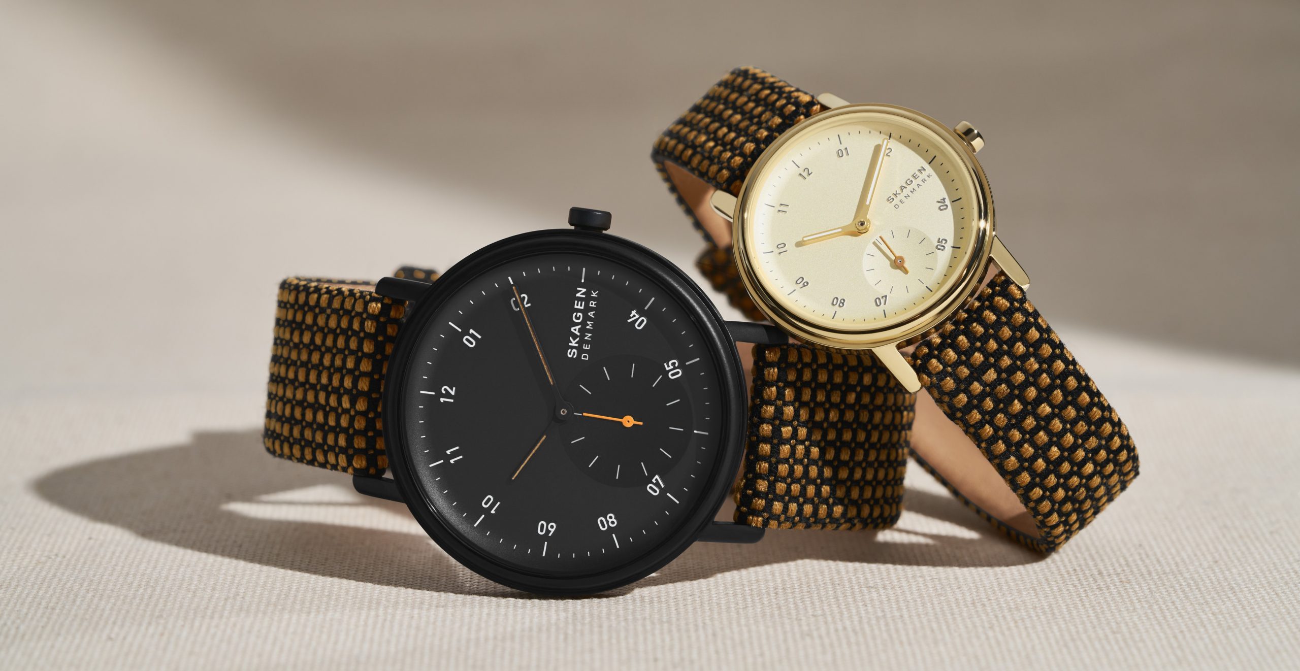 Skagen inova e lança relógios com pulseiras de lã sustentável
